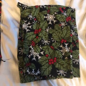 LuLaRoe Holly and Snowflake leggings TC VHTF